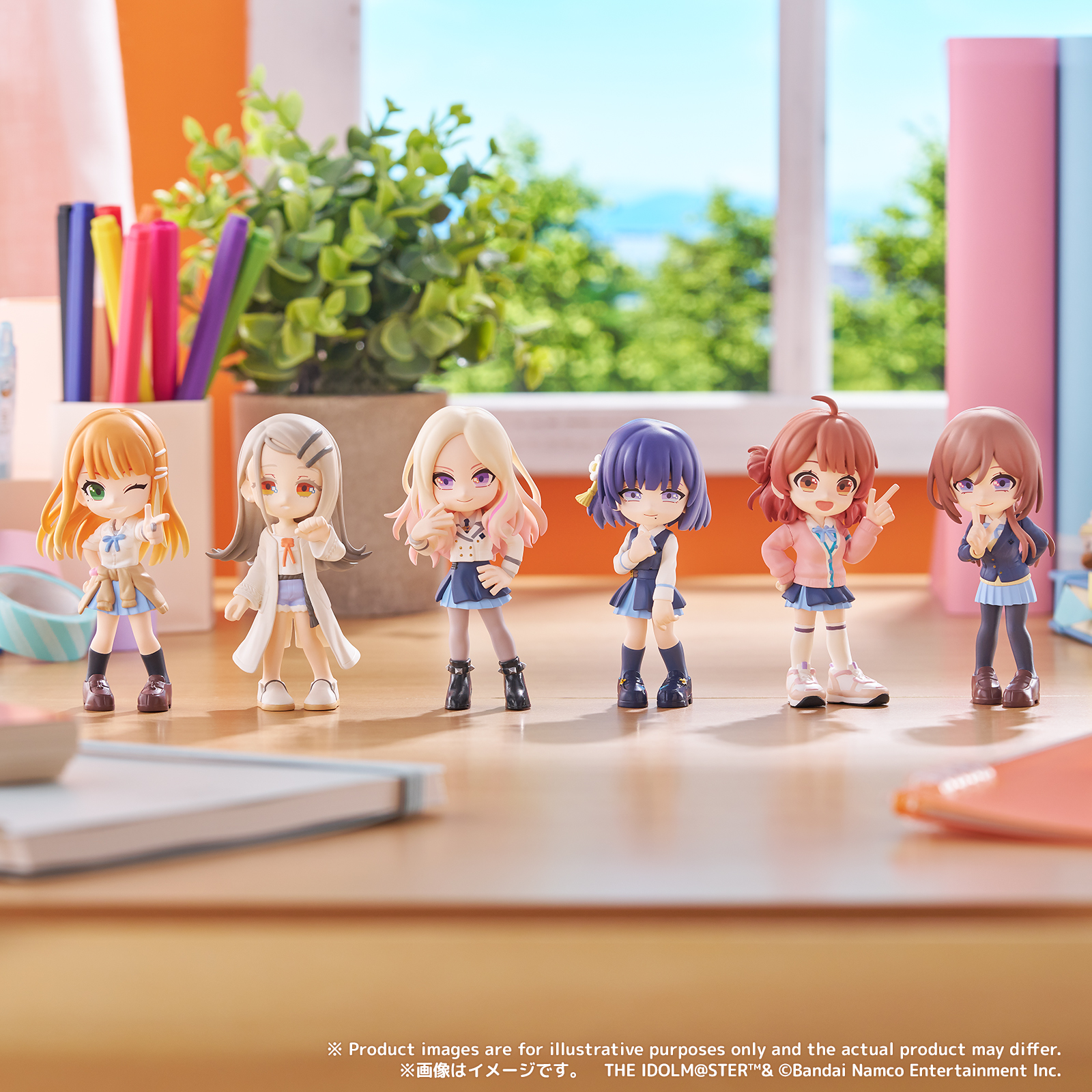 BANDAI NAMCO 学園アイドルマスター 1/7フィギュア 2体セット PalVerse 学園アイドルマスター vol.2 | PalVerse公式サイト